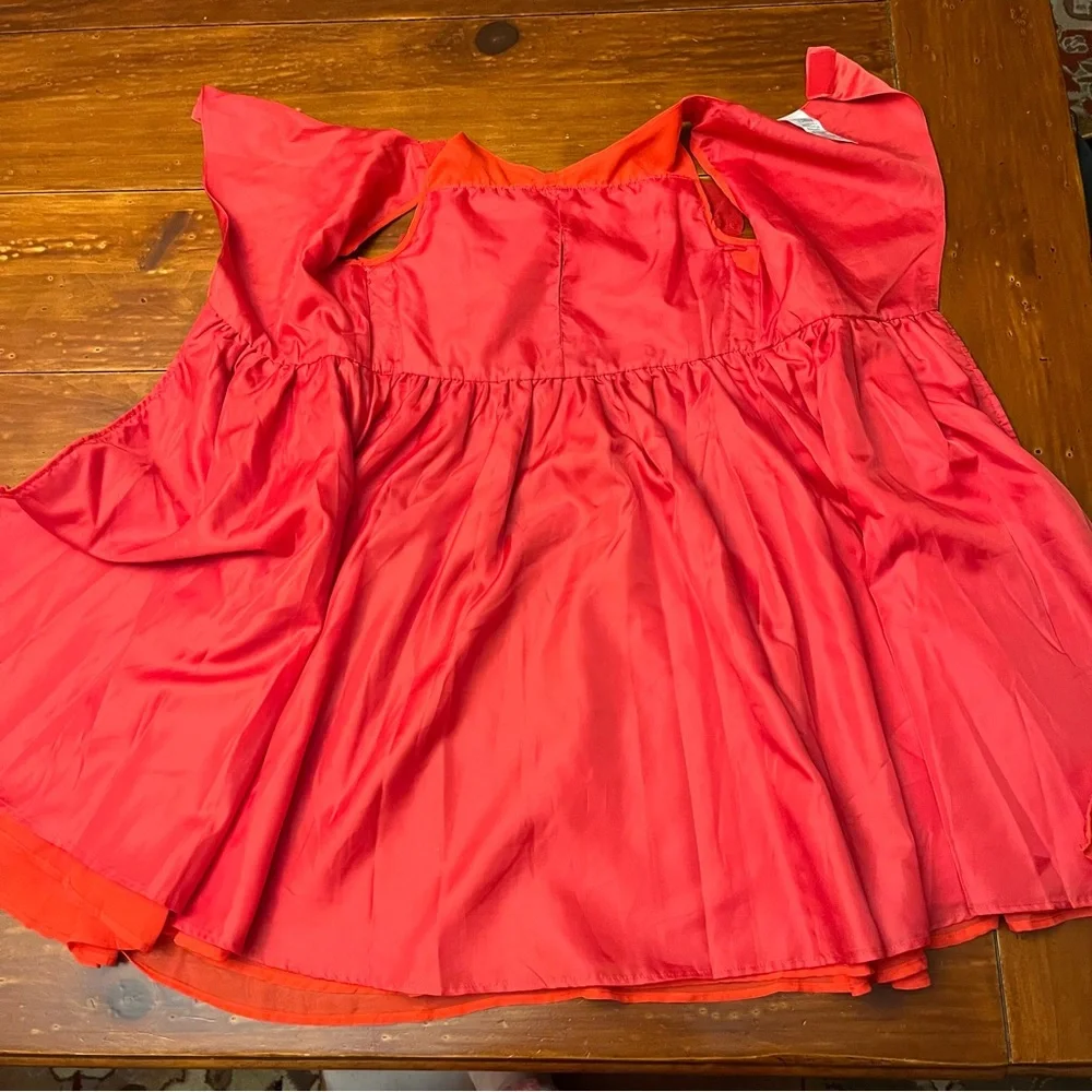 Shop Disney Adaptive Red Moana Costume Dress Sleeveless Girls Size Medium